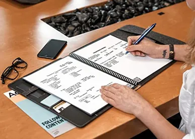 Cuaderno y libreta de lujo personalizados